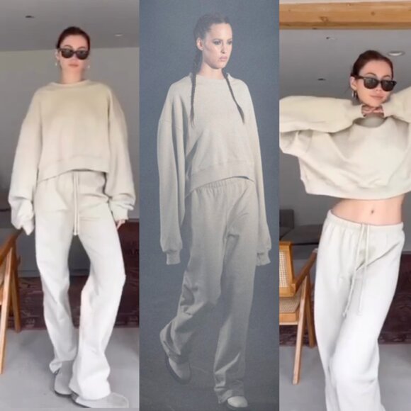 Brule Tan Crewneck & Straight Leg Pants - Picture 1 of 12
